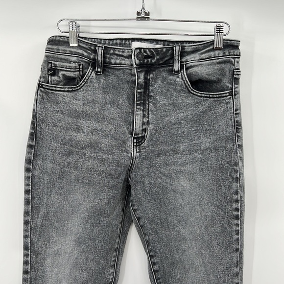 Kancan Jeans Womens 13/30 Nicole High Rise Super Skinny Gray Wash Denim Acid‎ - Picture 3 of 11